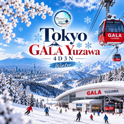Tokyo – GALA Yuzawa   4D3N