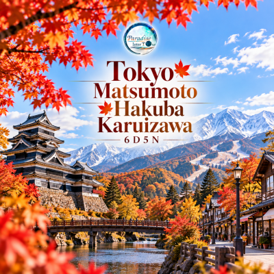 Tokyo – Matsumoto – Hakuba – Karuizawa Autumn Private Tour 6D5N