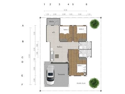 บ้านเดี่ยว โครงการดีพร้อมแกรนด์เฟส2 (มทส.-สวนสัตว์)
