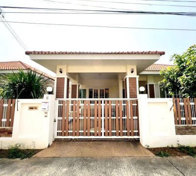 บ้านเดี่ยวชั้นเดียวโครงการเดอะเฮ้าส์เรสซิเดนซ์ ใกล้สนาม 80