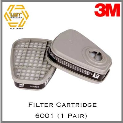 3M 6001 ตลับกรองไอระเหย Organic Vapor Filter Cartridge