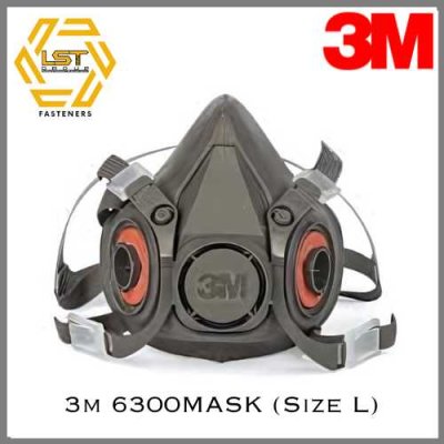 3M หน้ากากครึ่งหน้า 6300 size L 6000 series Half face mask respirator