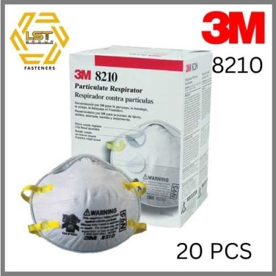 หน้ากาก 3M รุ่น 8210 N95 Respirator Mask หน้ากาก 3M รุ่น 8210 N95 Respirator Mask