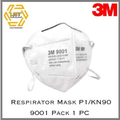 3M 9001 P1/KN90 Mask Respirator หน้ากากป้องกันฝุ่น PM2.5