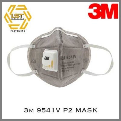 3M หน้ากาก 9541V กรองฝุ่น P2 N95 Respirator Mask มีวาล์วระบายอากาศ