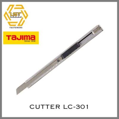 Tajima Cutter มีดคัทเตอร์ LC-301 สแตนเลส Stainless Steel Tajima Cutter มีดคัทเตอร์ LC-301 สแตนเลส Stainless Steel