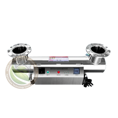 เครื่องฆ่าเชื้อด้วยรังสี UV แบบท่อ: สำหรับระบบบำบัดน้ำ กำลังไฟ 240W อัตราการไหล 15-20 ตัน/ชั่วโมง