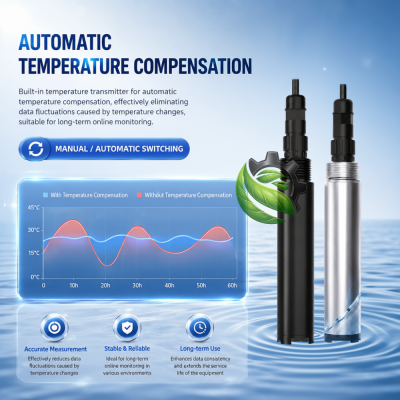 Water Turbidity Sensor: Online RS485 Turbidity Probe with Intelligent Display Controller