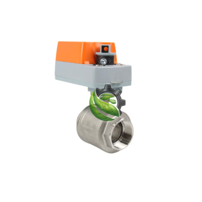 Stainless Steel Electric Control Valve: Reliable DN32 AC/DC24V Modulating Valve for Cooling Systems