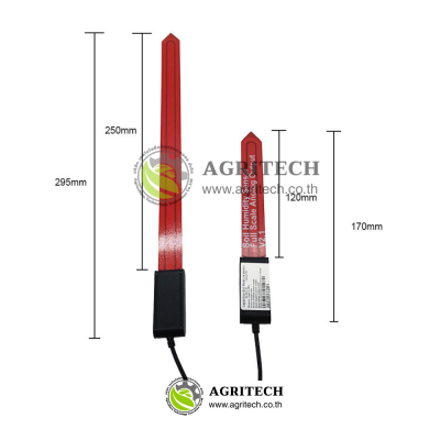 Lorawan Wifi Long Capacitive Soil Moisture Sensor