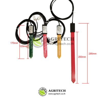Lorawan Wifi Long Capacitive Soil Moisture Sensor