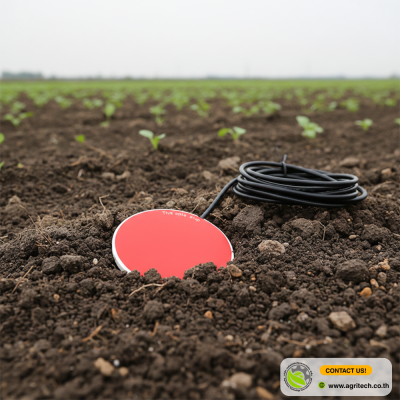 RS485 SDI-12 Agriculture High Precision Low Power Soil Heat Flux Sensor