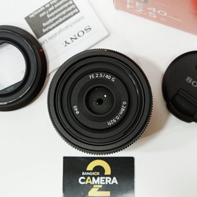 SONY FE40mm F2.5 G