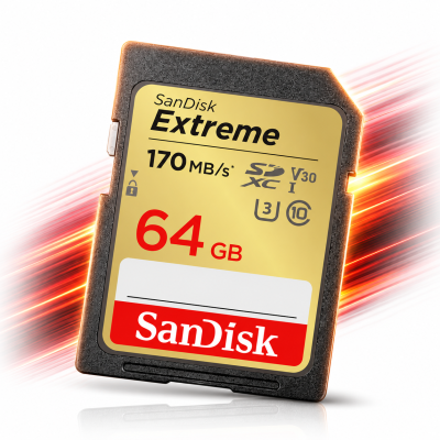 SanDisk Extreme SDXC UHS-I 64GB