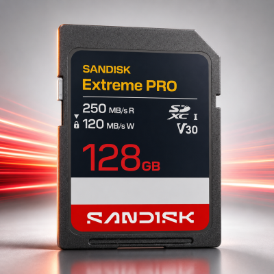 Sandisk SD Card Extreme Pro 128GB
