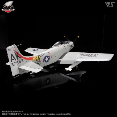 SWS 1/32 A-1H U.S.NAVY INCLUDES U.S. AIRCRAFT WEAPONS