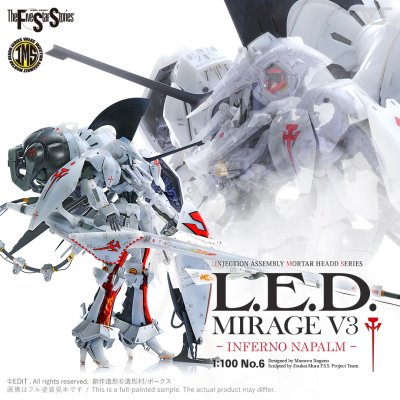 IMS 1/100 L.E.D.MIRAGE V3 INFERNO NAPALM IMS 1/100 L.E.D.MIRAGE V3 INFERNO NAPALM