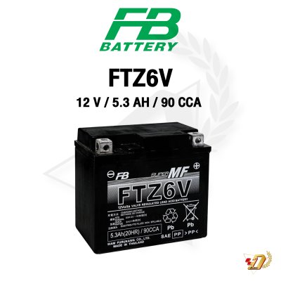 แบตเตอร์รี่ FB FTZ6V