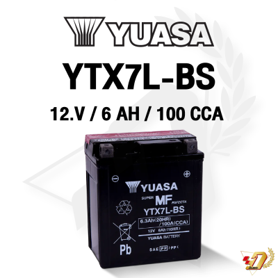 Battery YUASA YTX7L-BS