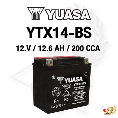 Battery YUASA YTX14-BS