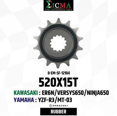 สเตอร์หน้า EICMA 520X15T Sub สำหรับ KAWASAKI  ER6N/NINJA650