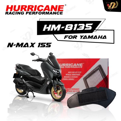 กรองอากาศ HURRICANE HM-8135 สำหรับ NMAX155