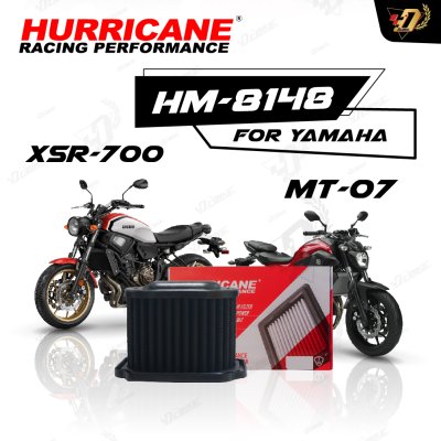 Air Filter HURRICANEHM-8148 For XSR700/MT07