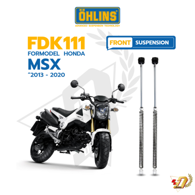 ชุดสปริงโช๊คหน้า OHLINS FDK111 สำหรับ HONDA MSX125 (13-20)