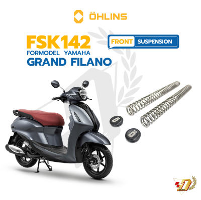 ชุดสปริงโช๊คหน้า OHLINS FSK 142 สำหรับ YAMAHA GRAND FILANO