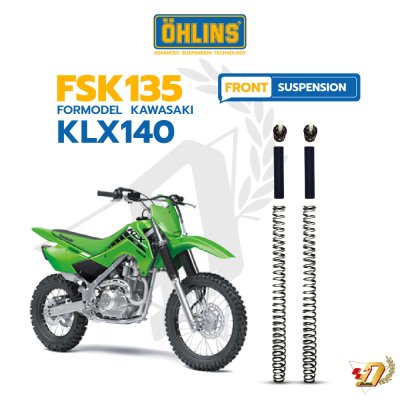 ชุดสปริงโช๊คหน้า OHLINS FSK 135 สำหรับ KAWASAKI KLX140