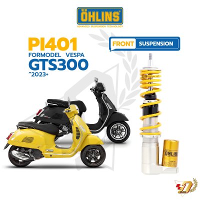 โช๊คหน้า OHLINS PI401 สำหรับ VESPA GTS300 (23+)