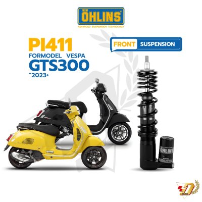 โช๊คหน้า OHLINS PI411 สำหรับ VESPA GTS300 (23+)