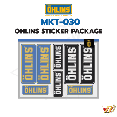 ชุดสติ๊กเกอร์ OHLINS MKT030