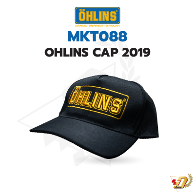 หมวก OHLINS สีดำ 2019 MKT088