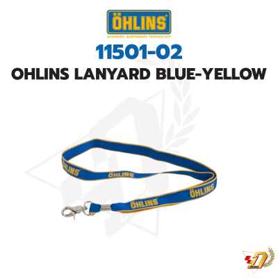 สายคล้องคอ LANYARRD BLUE-YELLOW OHLINS 11501-02