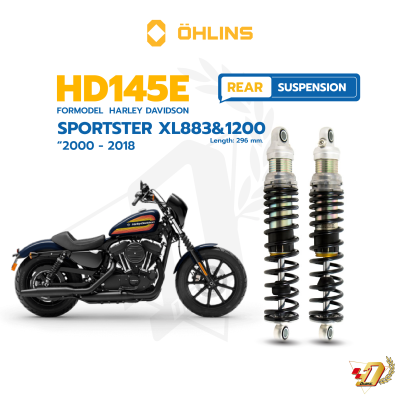 Rear Suspension OHLINS HD145E For SPORTSTER 883-1200