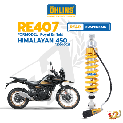 โช๊คหลัง OHLINS RE407 สำหรับ HIMALAYN 450