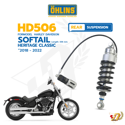 โช๊คหลัง OHLINS HD506 สำหรับ SOFTAIL HERITAGE