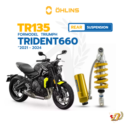 โช๊คหลัง OHLINS TR135 สำหรับ TRIDENT660