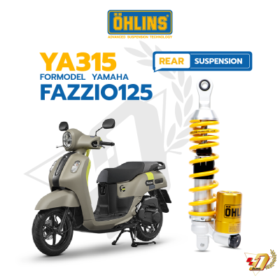 โช๊คหลัง OHLINS YA315 สำหรับ FAZZIO125