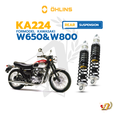 โช๊คหลัง OHLINS KA224 สำหรับ W650/W800