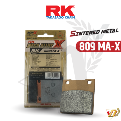 ผ้าเบรค RK 809 MA-X สำหรับ GSX-R1300 HAYABUSA (99-07)