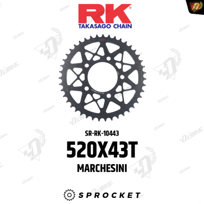 สเตอร์หลัง RK 520X43T สำหรับ MARCHESINI