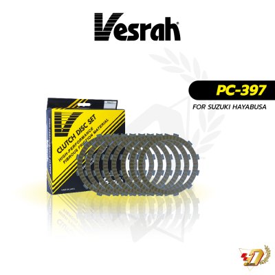 แผ่นคลัทช์ Vesrah PC-397 สำหรับ SUZUKI HAYABUSA