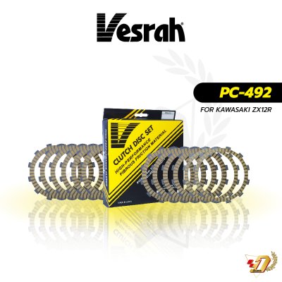 แผ่นคลัทช์ Vesrah PC-492 สำหรับ KAWASAKI ZX12R