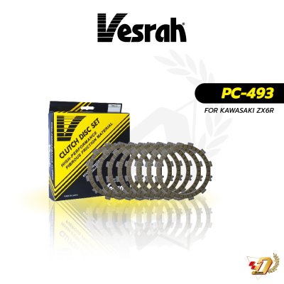 แผ่นคลัทช์ Vesrah PC-493 สำหรับ KAWASAKI ZX6R
