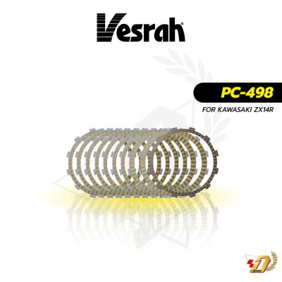 แผ่นคลัทช์ Vesrah PC-498 สำหรับ KAWASAKI ZX14R