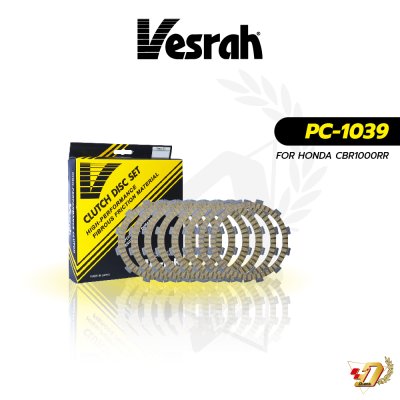 แผ่นคลัทช์ Vesrah PC-1039 สำหรับ HONDA CBR1000RR