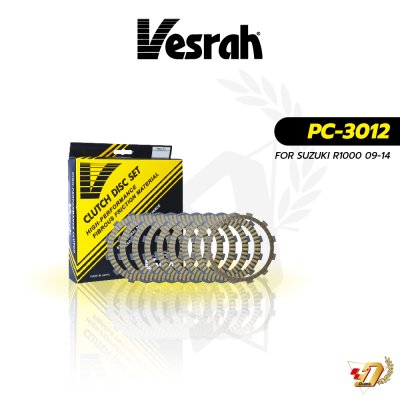 แผ่นคลัทช์ Vesrah PC-3012 สำหรับ SUZUKI R1000 (09-14)