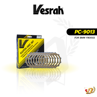 แผ่นคลัทช์ Vesrah PC-9013 สำหรับ BMW F800GS